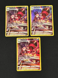 x3 Pokemon TCG Ariados TG09/TG30 Holo Brilliant Stars Trainer Gallery NM - Image 1