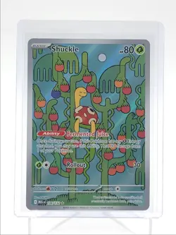 SHUCKLE 2025 POKEMON MEGA EVOLUTION ILLUSTRATION RARE A 136/132 Q5542 - Image 1