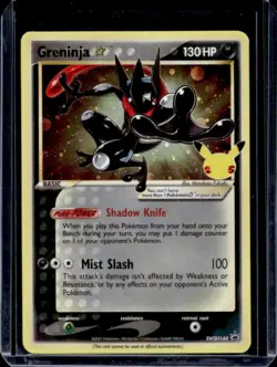 2019-2023 Pokemon SWSH Black Star Promos Greninja #SWSH144 - Image 1