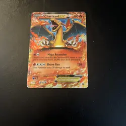 2014 Pokemon Black Star Promo Charizard EX #XY17 LP-MP - Image 1