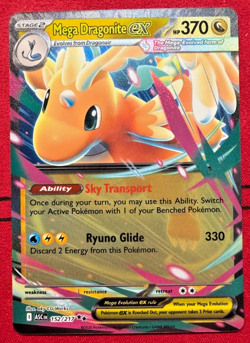 2026 Pokemon Ascended Heroes Mega Dragonite ex Double Rare #152/217 - Image 1
