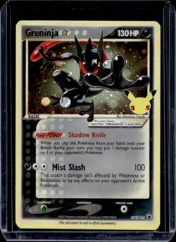 2019-2023 Pokemon SWSH Black Star Promos Greninja #SWSH144 - Image 1