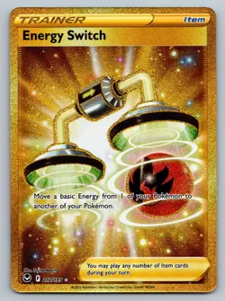 Pokemon TCG Energy Switch 212/195 Sword & Shield - Silver Tempest Holo - Image 1