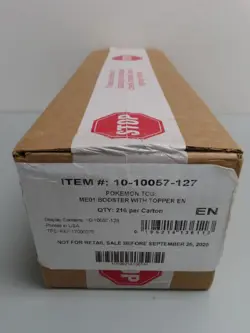 2025 Pokemon Mega Evolution ME01 Sealed 6 Box Enhanced Version Booster Case - Image 1