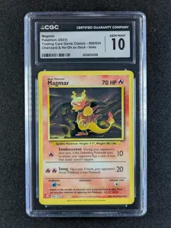2023 Pokemon MAGMAR #006/034 TCG Classic Charizard & Ho-Oh Ex Deck Holo CGC 10 - Image 1