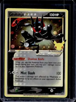 2019-2023 Pokemon SWSH Black Star Promos Greninja #SWSH144 - Image 1