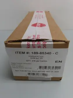 2024 Pokemon Scarlet Violet Twilight Masquerade Factory Sealed Booster Box Case - Image 1