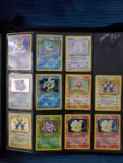 Pokemon TCG Base Set Unlimited 1999 Large Lot + Many Extra Duplicates M/NM - Image 1