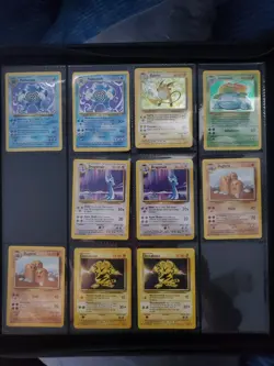 Pokemon TCG Base Set Unlimited 1999 Large Lot + Many Extra Duplicates M/NM - Image 2