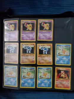 Pokemon TCG Base Set Unlimited 1999 Large Lot + Many Extra Duplicates M/NM - Image 5