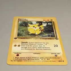 Pokemon Pikachu - 60/64 - Jungle Set - 1st Edition - Near Mint (front & back) - Image 1