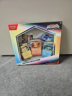 Pokemon TCG SV8.5 Prismatic Evolutions Poster Collection Box Factory Sealed - Image 1