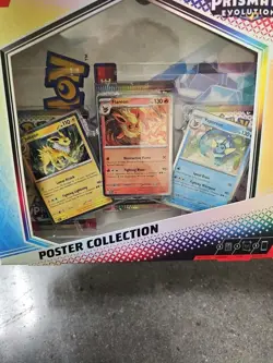 Pokemon TCG SV8.5 Prismatic Evolutions Poster Collection Box Factory Sealed - Image 4