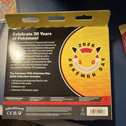 Pokemon Day 2026 Collection Box Promo Pikachu Booster English TCG - Image 3