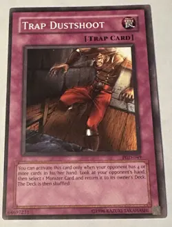 Yu-Gi-Oh! Trap Dustshoot #PGD-049 Pharaonic Guardian Unlimited LP - Image 1