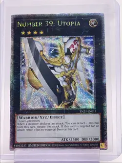 NUMBER 39: UTOPIA 2023 YU-GI-OH! SECRET RARE PROMOS LIMITED EDITION Q5842 - Image 1