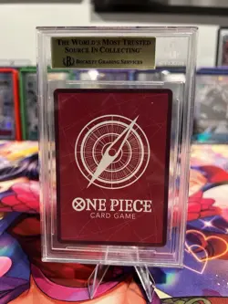 One Piece Monkey D. Luffy Super Pre Release Leader BGS 9.5 (Includes Other 3) - Image 5