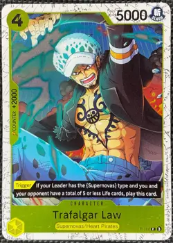 One Piece Trafalgar Law P-088 Foil Promo NM - Image 1