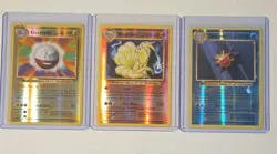 Pokemon TCG 2016 Holo Electrode Ninetales Starmie Card Lot 3 Cards - Image 1