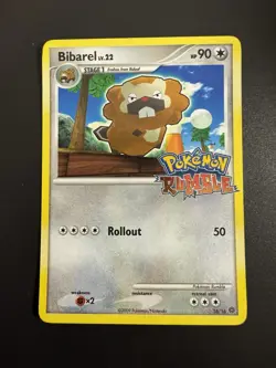 Pokemon Rumble 2009 Bibarel LV.22 Promo Card #16/16 - Image 1