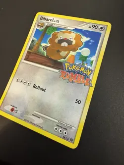Pokemon Rumble 2009 Bibarel LV.22 Promo Card #16/16 - Image 3