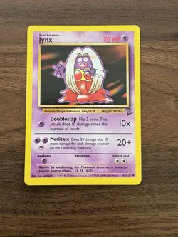Jynx 31/102 Base Set 2 - Uncommon - Pokemon Card TCG - WOTC LP - Image 1