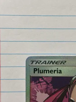 Plumeria Full Art Holo Card 145/147 Sm-Burning Shadows NM - Image 4