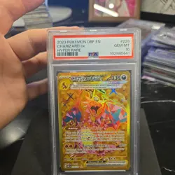 Pokemon TCG - Charizard EX Obsidian Flames Holo Hyper Rare Card 228/197 | PSA 10 - Image 1