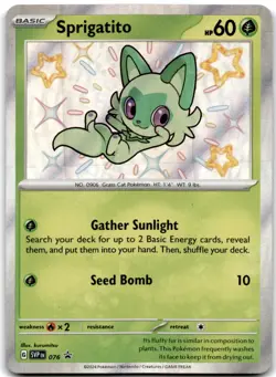 Sprigatito - Promo SV: Scarlet & Violet Promo Cards 076 NM - Image 1