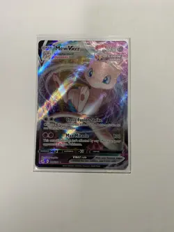 Mew VMAX 114/264 Fusion Strike Near Mint Ultra Rare Holo Pokemon Card - Image 1