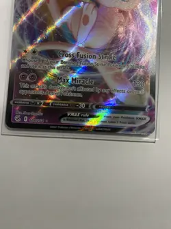 Mew VMAX 114/264 Fusion Strike Near Mint Ultra Rare Holo Pokemon Card - Image 5
