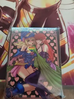 ManaMoon Dark Magician Girl x Harpie Lady Card Sleeves - Image 1