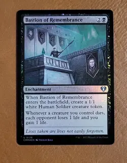NM FOIL Bastion of Remembrance #0138 Commander Masters CMM - Image 1
