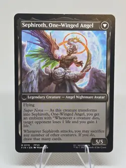 Sephiroth, Fabled Soldier FIN MTG Final Fantasy 0115 - Image 2