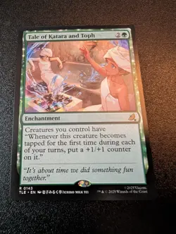 Tale of Katara and Toph Avatar: The Last Airbender Magic MTG NM - Image 1