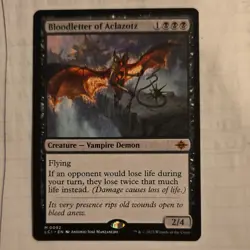 Bloodletter of Aclazotz Lost Caverns Ixalan Black Mythic Creature Wizards Engli… - Image 1