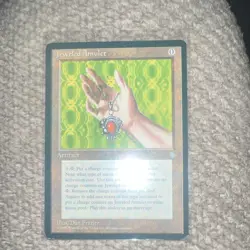 Wizards of the Coast Jeweled Amulet Ice Age Artifact Regular English Dan Frazier - Image 1