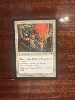 MtG Magic the Gathering Flickering Ward - Image 1