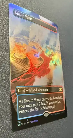 Steam Vents (Borderless) Unfinity Foil - Image 1