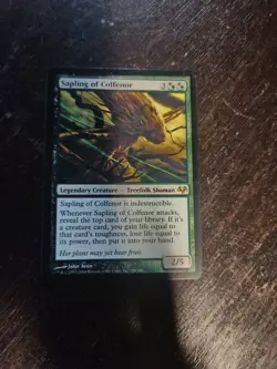 MTG- premade Commander Deck , Black/Green, Sapling of Colfenor - Image 1