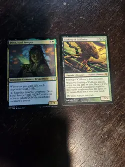 MTG- premade Commander Deck , Black/Green, Sapling of Colfenor - Image 2