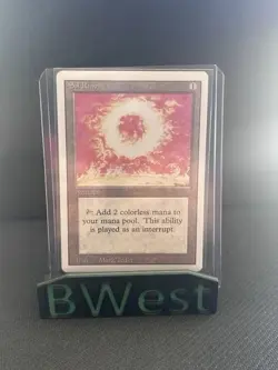 MTG 1994 Sol Ring Uncommon Revised Edition 3ED Magic The Gathering NM - Image 1