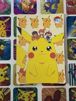 Pokemon Pikachu Vintage Pocket Monsters Vending Prism Sticker Nintendo 1998 - Image 4