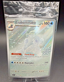 Crabominable - 149/142 - Pokemon Stellar Crown Holiday Calendar SEALED NM - Image 1