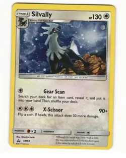 Silvally SM64 Promo 2017 SM Black Star Promos Pokemon LP - Image 1