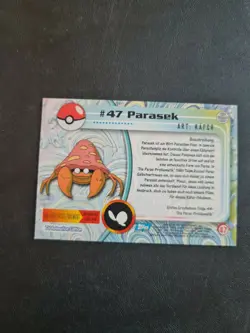 Parasek Parasect / Topps / Pokemon Card Game / Pokemon Karte - Image 2