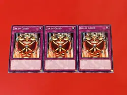 3x Jar Of Greed | YS14-EN038 | Commons | LP | 1st Edition | YuGiOh! - Image 1