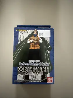 1st Ed. One Piece Super Prerelease The Seven Warlords Of The Sea Sealed Deck - Image 1
