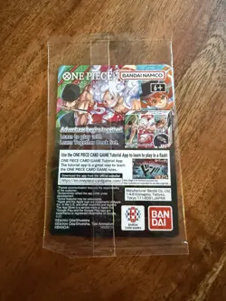 Bandai Namco Monkey.D.Luffy P-055 Holo Promo US Voyage One Piece CCG Card - Image 2
