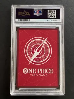 PSA 10 Shanks 2025 One Piece Op09-001 #001 Psa Magazine Promo - Image 2